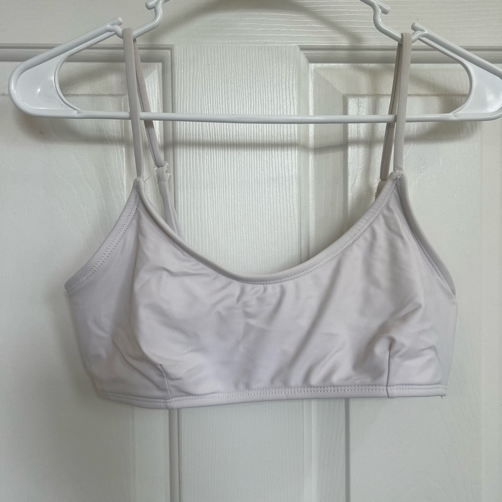 3 for $15 Girl's White Swimsuit Top